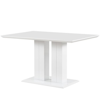 Miza JAZZIE III (bela, 140x90x76)