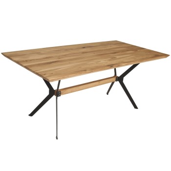 Miza CONNECT - noga CROSS (črna, 240)