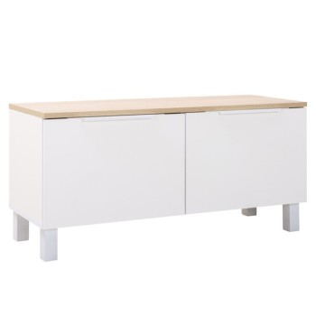 TV komoda RONY 2 (bela + sonoma)