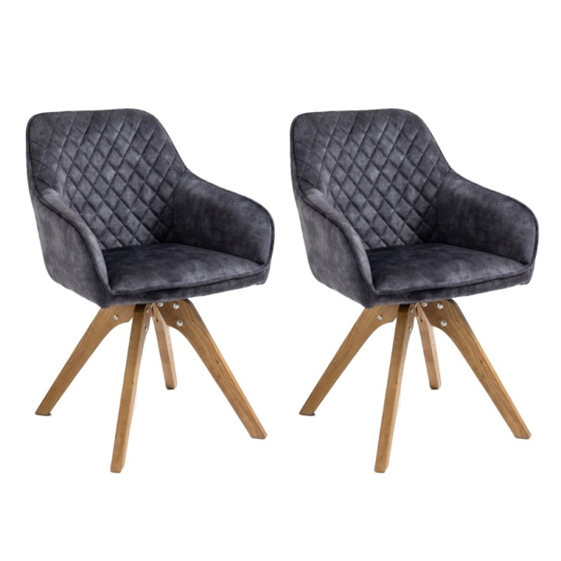 Stol VELES (temno siva, 60x60x85) Stol VELES (temno siva, 60x60x85)