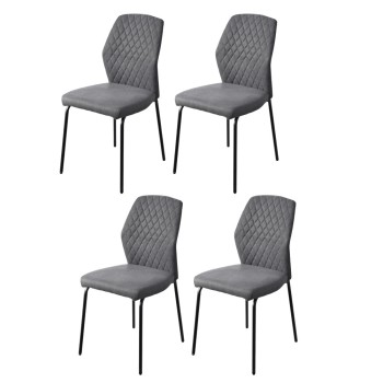 Stol NATASHA (temno siva)