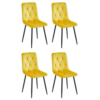 Stol MELITA (rumena)