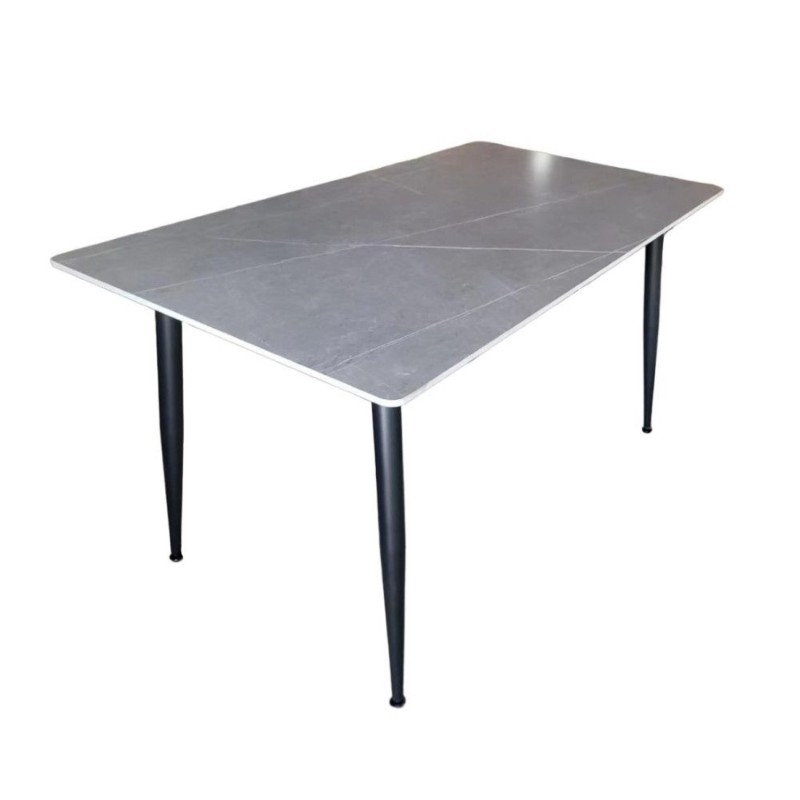 Miza ADRIA (siva, 140x80x75, mat) Miza ADRIA (siva, 140x80x75, mat)