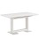 Raztegljiva miza NIKA III (bela visok sijaj, 160/210x90x76)