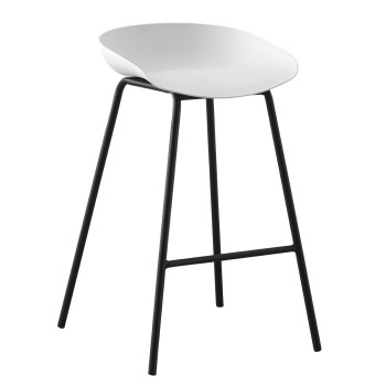 Barski stol BUDA (bela) Barski stol BUDA (bela)