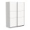 Garderobna omara GHOST 150 (150 cm) (bela, 148x60x203)