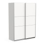 Garderobna omara GHOST 150 (150 cm) (bela, 148x60x203)