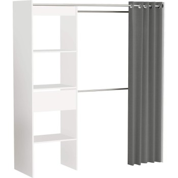 Garderobna omara CHICAGO 326842 (167 cm) (bela, 167x191,5x50) Garderobna omara CHICAGO 326842 (167 cm) (bela, 167x191,5x50)