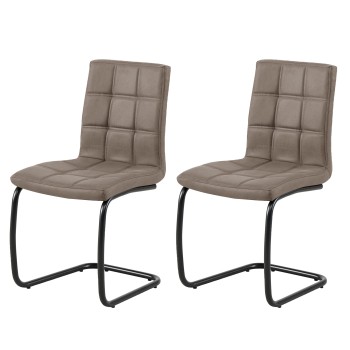 Stol PARMA (taupe, 46,5x55x90,5)