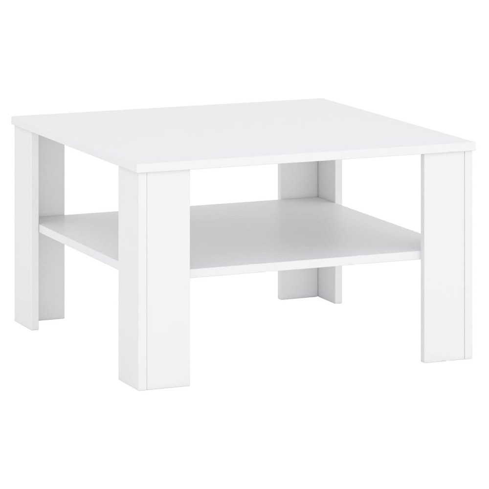 Klubska miza VERNIO (bela, 68x68x41) Klubska miza VERNIO (bela, 68x68x41)
