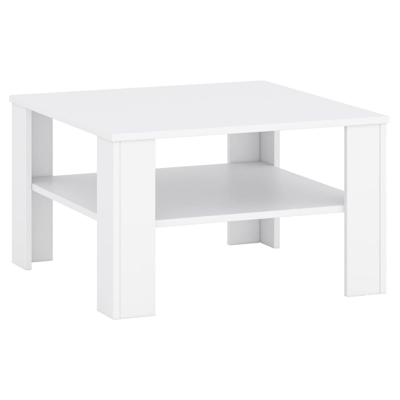 Klubska miza VERNIO (bela, 68x68x41) Klubska miza VERNIO (bela, 68x68x41)