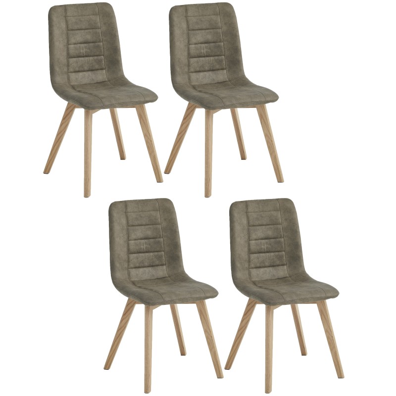 Stol RAVI (taupe, 43x53x88) Stol RAVI (taupe, 43x53x88)
