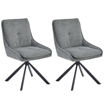 Stol BERGO (siva, 46x63x86)