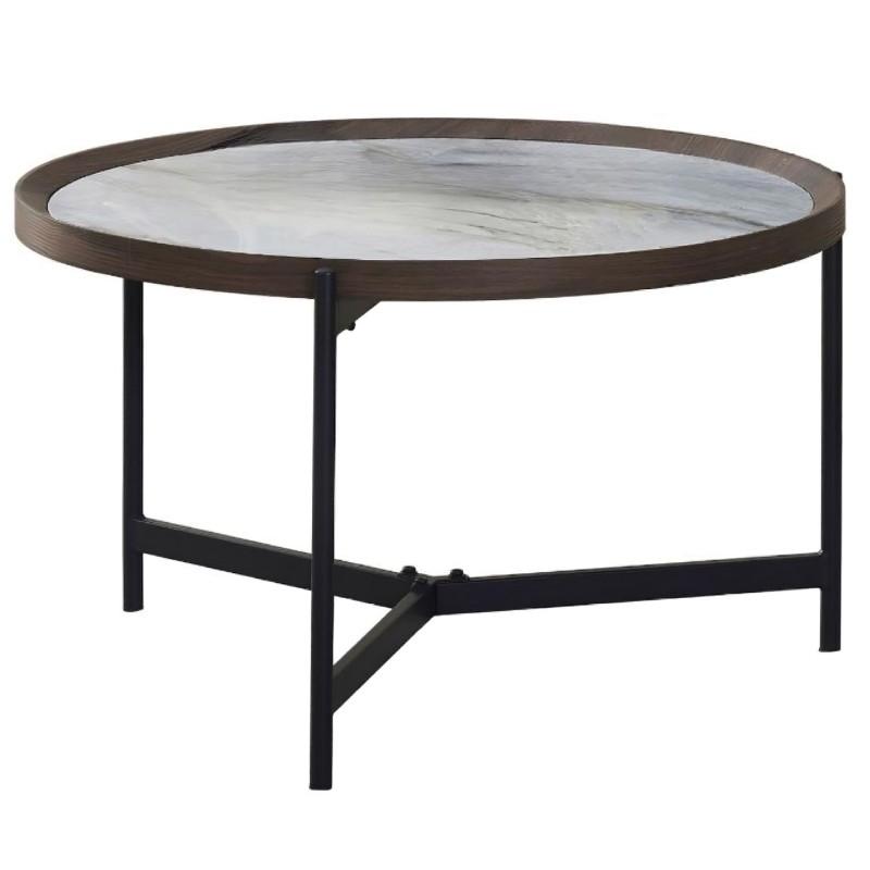 Coffee table VANOS blue&white MDF Coffee table VANOS blue&white MDF