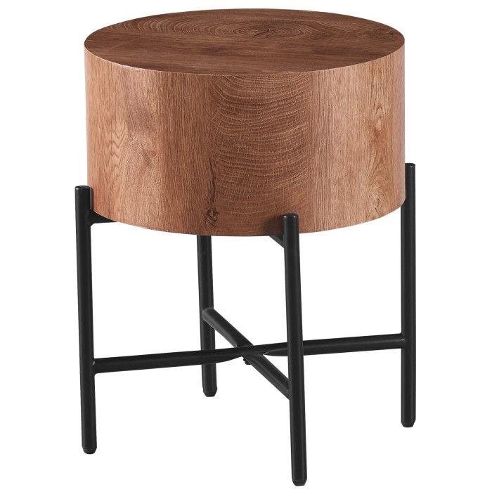 Klubska miza KAMIK HIGH (rjava, Ø 40x50) Klubska miza KAMIK HIGH (rjava, Ø 40x50)