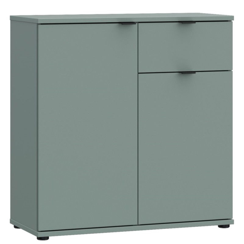 Komoda GANYMEDE 222 (zelena, 80x34x82) Komoda GANYMEDE 222 (zelena, 80x34x82)