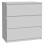 Komoda CHELSEA 23 (bela, 77x42x80)