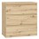 Komoda CHELSEA 23 (hrast, 77x42x80)
