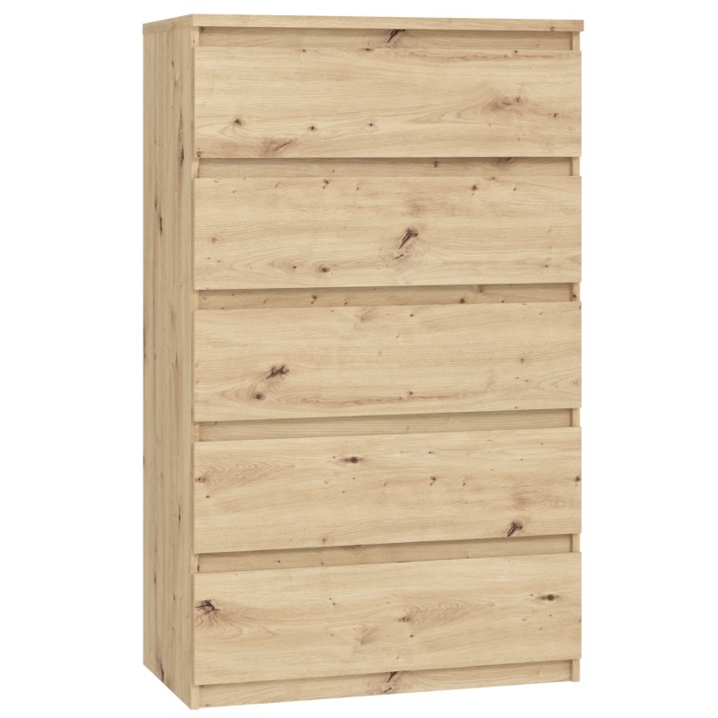 Komoda CHELSEA 45 (hrast, 77x42x128) Komoda CHELSEA 45 (hrast, 77x42x128)