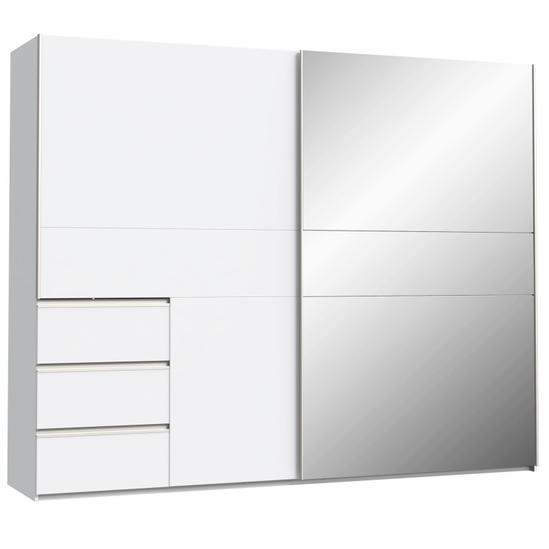 Garderobna omara WINN 250 (250 cm) (bela, 250x61x200,5) Garderobna omara WINN 250 (250 cm) (bela, 250x61x200,5)
