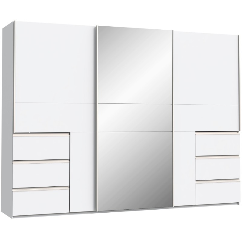 Garderobna omara WINN 270 (270 cm) (bela, 270x61x200,5) Garderobna omara WINN 270 (270 cm) (bela, 270x61x200,5)