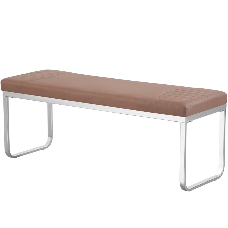 Klop DONIL (rjava, Umetno usnje, 100x40x45) Klop DONIL (rjava, Umetno usnje, 100x40x45)