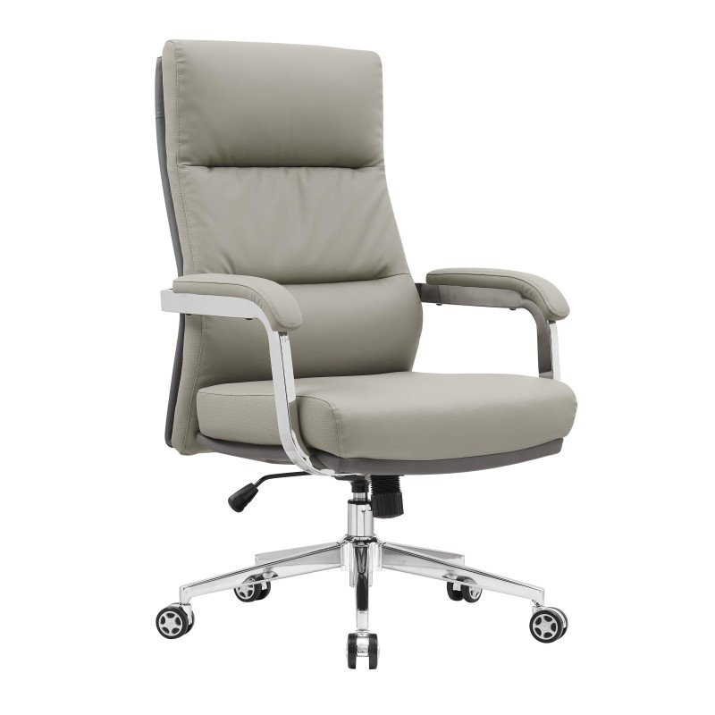 Pisarniški stol WESTON (taupe, 74x72x111-117)