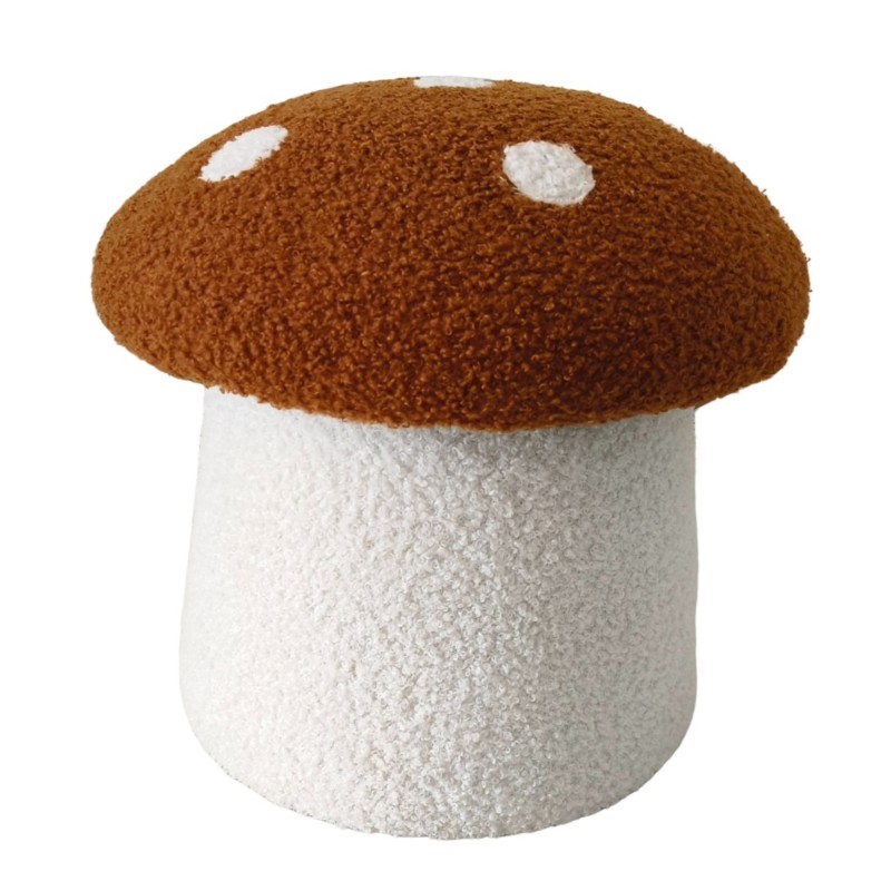 Tabure MUSHROOM (rjava, Ø 30,5x31)