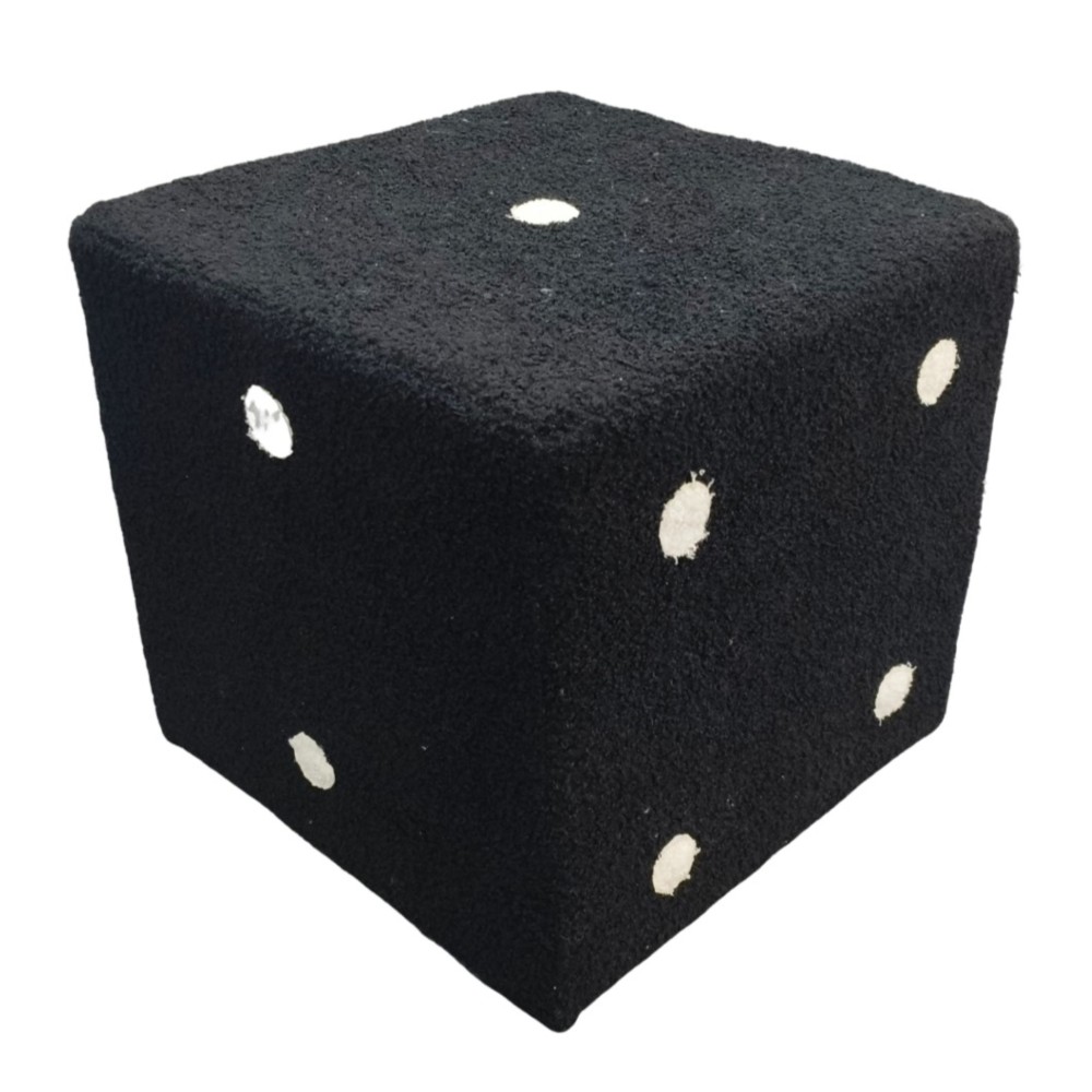 Tabure DICE (črna, 35x35x35) Tabure DICE (črna, 35x35x35)