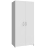 Garderobna omara WEST MARIN (80 cm) (bela, 80x54,5x178) Garderobna omara WEST MARIN (80 cm) (bela, 80x54,5x178)