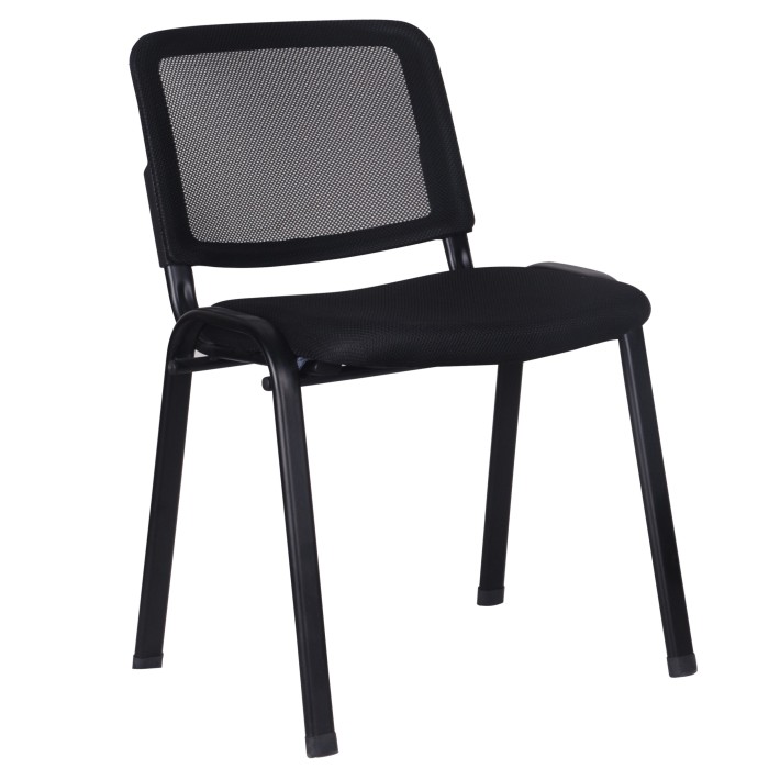 Konferenčni stol VISITOR (črna, 50x54x72,5)