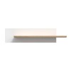 Polica SKELPE B04 (hrast + bela, 101x22x23,5) Polica SKELPE B04 (hrast + bela, 101x22x23,5)