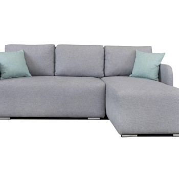 Sedežna garnitura PETRUS (siva, Univerzalna)