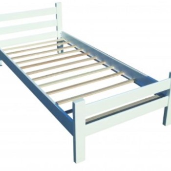 Postelja MEDA (bela, 96x210x79, 90x200)