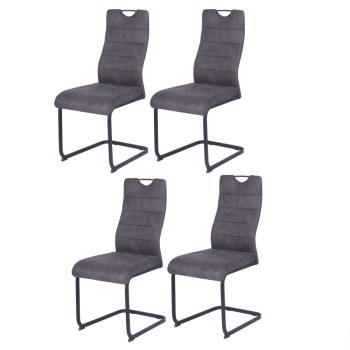 Stol KITTY II (temno siva)