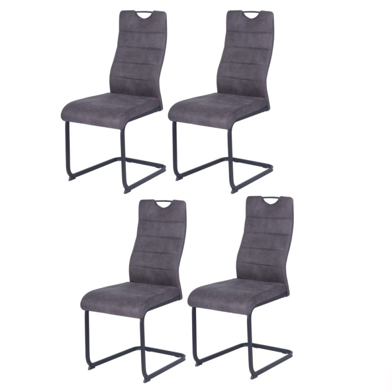 Stol KITTY II (temno siva) Stol KITTY II (temno siva)