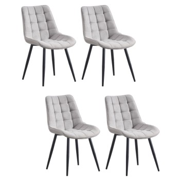 Stol MARGARITA (svetlo siva)