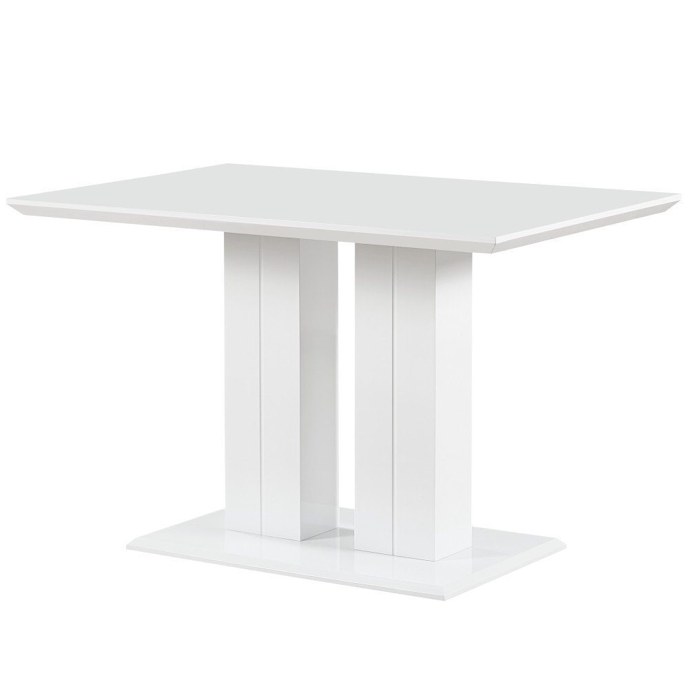 Miza JAZZIE III (bela, 120x80x76)