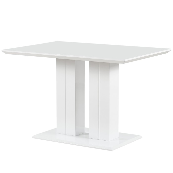 Miza JAZZIE III (bela, 120x80x76) Miza JAZZIE III (bela, 120x80x76)