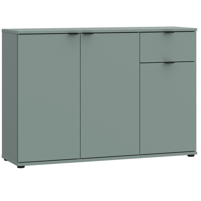 Komoda GANYMEDE 231 (zelena, 120x34x82) Komoda GANYMEDE 231 (zelena, 120x34x82)