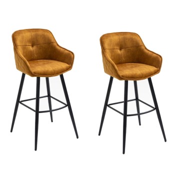 Barski stol SHERLOCKBAR (curcuma)