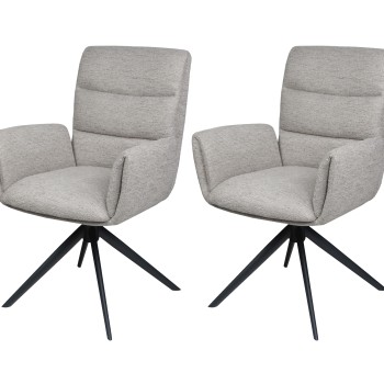 Stol OSAKA (siva, 63,5x65x91)