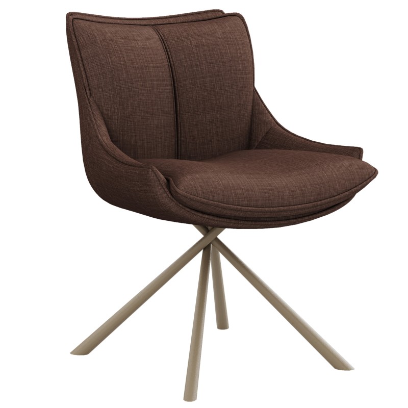 Stol UBUD (curry, 56x66x87)