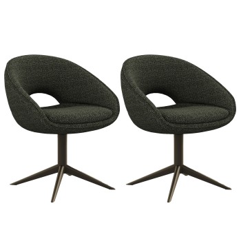 Stol BORNEO (zelena, 67x61x82)