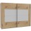 Garderobna omara KASURA 12411 (270 cm) (270x63x210,5, hrast + krem bela)