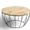 Klubska miza ZIMA (hrast, Ø 83x44) Klubska miza ZIMA (hrast, Ø 83x44)
