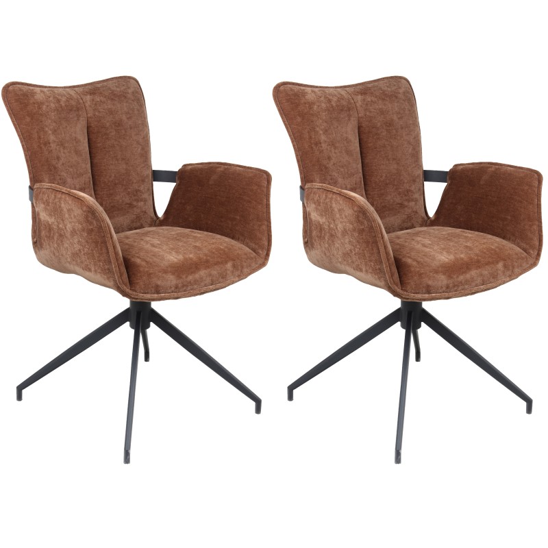 Stol TIMEA (rjava, 62,5x62x89,5) Stol TIMEA (rjava, 62,5x62x89,5)