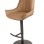 Barski stol TRENDBAR (rjava, 52x59x93,5-115)