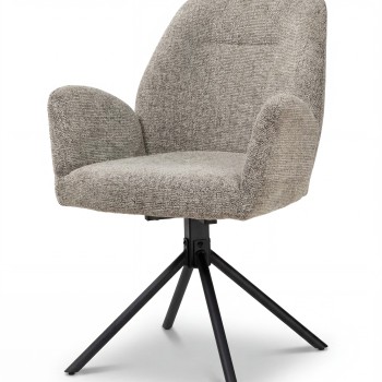 Stol NICO (rjava, 61x64x89)