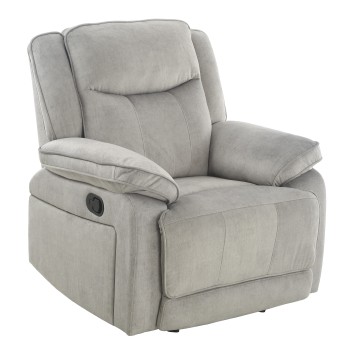 Sedežna garnitura HARLEY (siva, Fotelj, 96x93x103 cm)